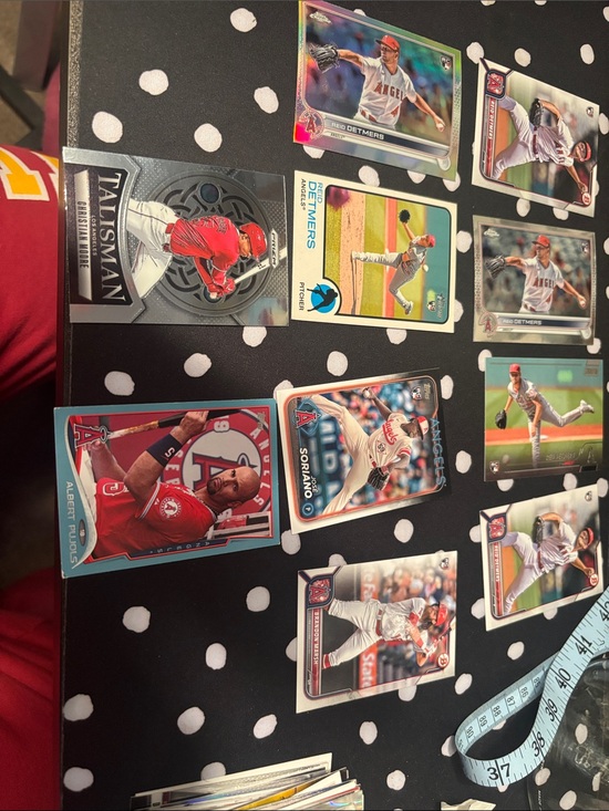 Other - MLB Los Angeles Angels Baseball Card - Red Team Design